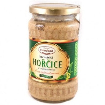 Inter food Kremzska Horcice Mustard 340g