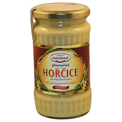Inter food Plnotucna Horcice Mustard 340g