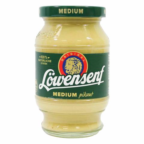 Lowensenf Medium Hot Mustard 250ml