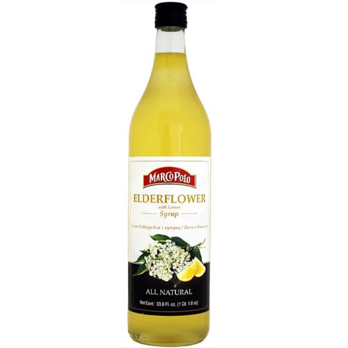 Marco Polo Elderflower with Lemon Syrup 33.8 Fl. Oz