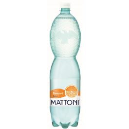 Mattoni Orange Flavored Sparkling mineral Water 1.5L