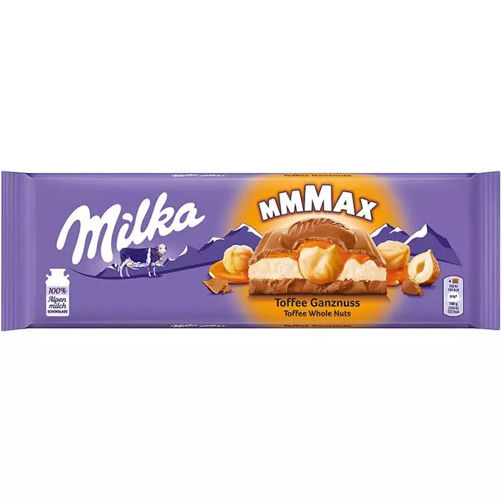 Milka MMMAX Toffee Ganznuss 300g (10.5 oz )
