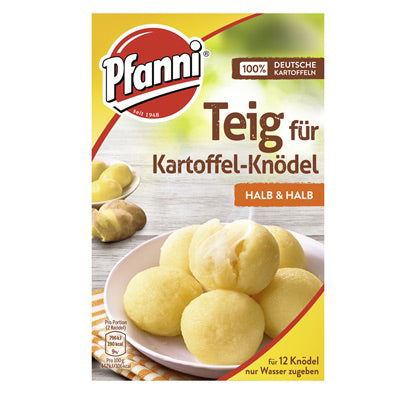 Pfanni Teig Fur Kartoffel-Knodel Halb and Halb 318g