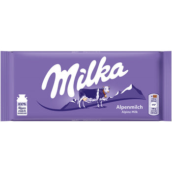 Milka Alpine Milk Chocolate 100g ( 3.5 oz )