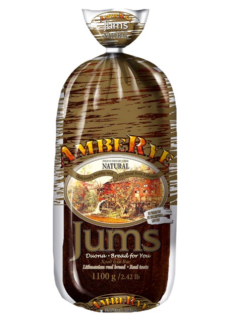 Ambe Rye Jums Rye Bread  Product of Lithuania 2.43 lb